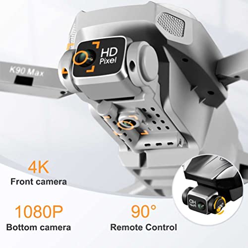 McNory Droni con evitamento degli Ostacoli a 360, 4K HD Drone con T...