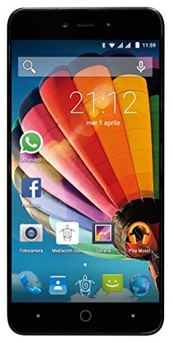 Mediacom PhonePad Duo G515 Smartphone da 8 GB, Dual-SIM, Oro...