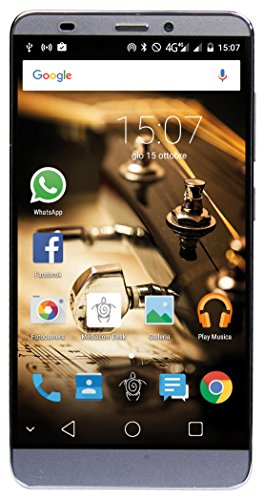 Mediacom PhonePad S552 Smartphone da 16 GB, Dual-SIM, Grigio...