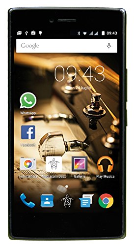 Mediacom PhonePad X530U Smartphone da 16 GB, Dual-SIM, Oro...