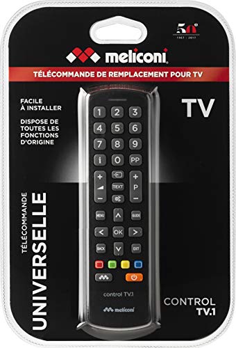 Meliconi Control TV.1 Telecomando Universale, per TV standard e per...