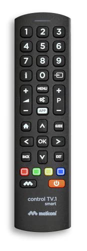 Meliconi Control TV.1 Telecomando Universale, per TV standard e per Smart TV