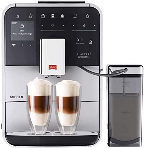 Melitta Caffeo Barista TS Smart - Macchina automatica per il caffè Distributore caffè argento