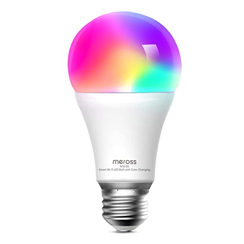 Meross Lampadine LED Alexa Intelligente WiFi E27, Lampadine RGBWW D...