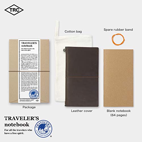 Midori Traveler s Notebook Blown Leather...