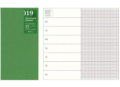 Midori Traveler s Notebook -Standard Size (Refill 019)