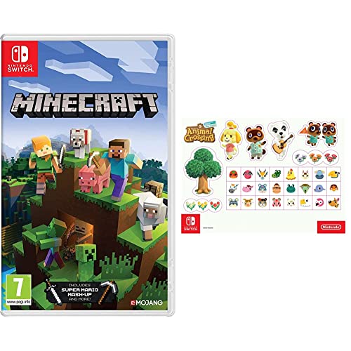 Minecraft - Nintendo Switch + Stikers Animal Crossing