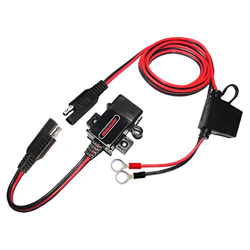 MOTOPOWER MP0609A 3.1Amp Caricabatterie USB per moto per la ricaric...