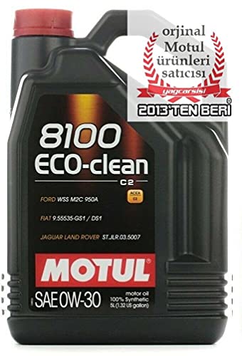 MOTUL 102889 8100 Eco Clean 0 W-30 olio motore 5 l