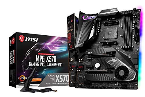 MSI MPG X570 GAMING PRO CARBON WIFI AMD AM4 DDR4 CF M.2 USB 3.2 Gen 2 Wi-Fi 6 HDMI ATX Scheda Madre Gaming