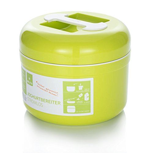 My.Yo - Yogurtiera Senza Corrente | Colore Lime | incl. 2 bustine di fermenti biologici