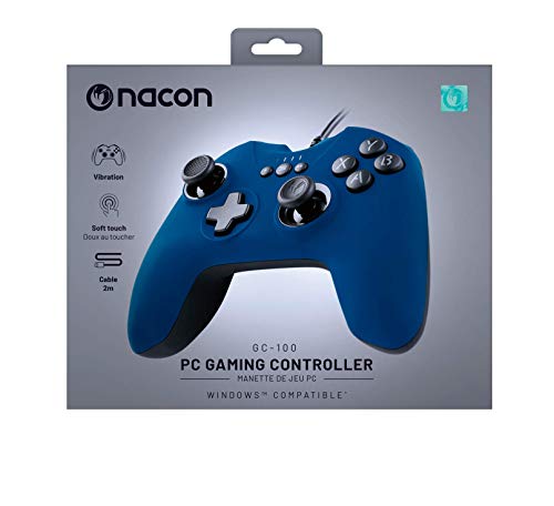 Nacon Controller GC-100 Wired PC, Blu...