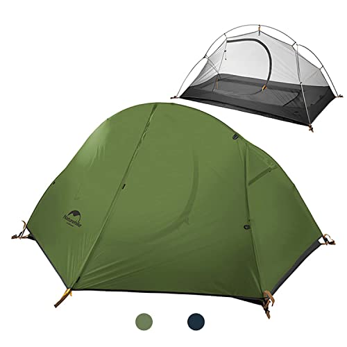 Naturehike tenda da campeggio 1 posto,Ultraleggera doppio strato pr...