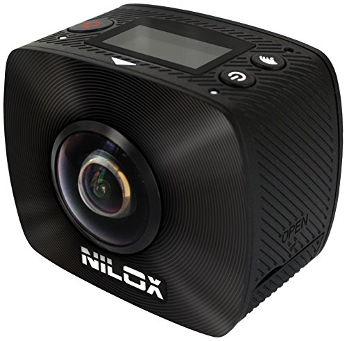 Nilox, Action Cam EVO 360 +, Full HD 1920x960p, 30 fps, 4.5 MP, Rip...