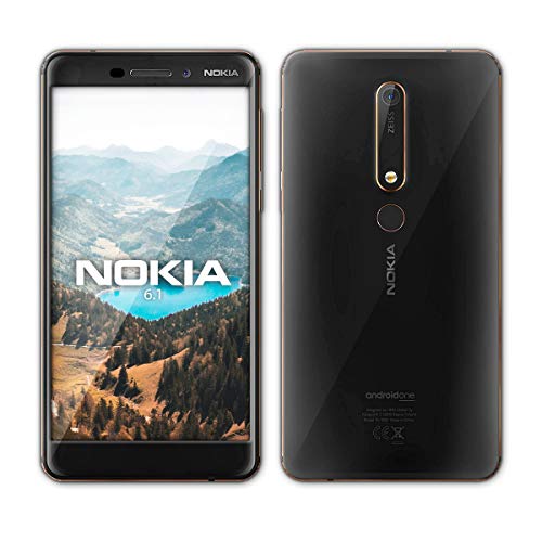 Nokia 6.1 Smartphone da 5.5” IPS full-HD, 3 GB RAM, 32 GB ROM, Si...