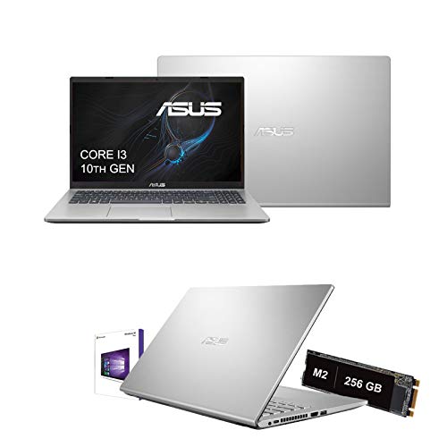 Notebook Pc Asus portatile Intel Core i3-1005G1 3.4 Ghz 10 Gen. display 15,6  Hd 1920x1080,Ram 4Gb Ddr4,Ssd Nvme 256 Gb M2,Hdmi,USB 3.0,Wifi,Bluetooth,Webcam,Windows 10 64 bit,Open Office,Antivirus