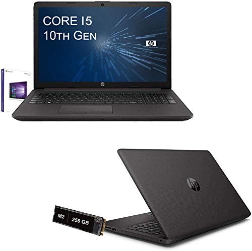 Notebook Pc Hp portatile Intel Core i5-1035G1 3.6Ghz 10Gen. Display 15,6  Hd,Ram 12Gb Ddr4,Ssd Nvme 256 Gb M2,Hdmi,USB 3.0,Wifi,Lan,Bluetooth,Webcam,Windows 10 Pro, Antivirus