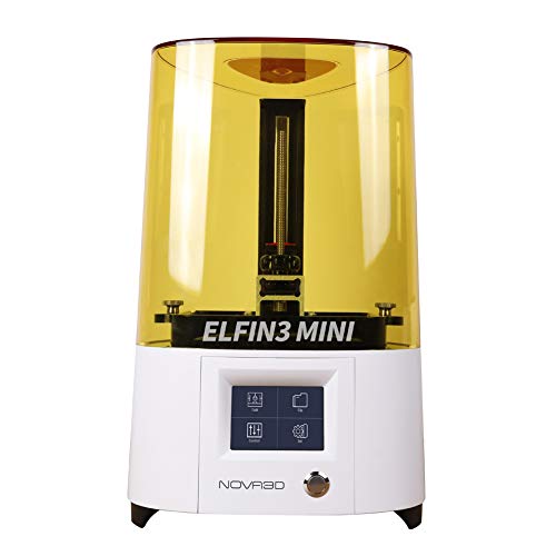 NOVA3D ELFIN3 Mini Stampante 3D Resina MSLA con WiFi APP - 120x68x150mm Stampante 3D Monocromatica, UV LCD 3D Printer Fotopolimerizzante