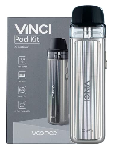 Nuova edizione 2021 VINCI, kit pod originale VOOPOO VINCI 15W con batteria 800mAh 2ml 0.8ohm cartuccia chipset vaporizzatore sistema GENE sigaretta elettronica
