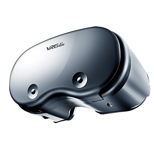 Occhiali VR VR Cuffie per realtà virtuale Occhiali VR Compatibile con iPhone e Android Phone 3D VR Gear per film 3D e giochi mobili Lente BD Regolabile Pupilla & Oggetto Distanza