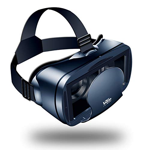 Ottanta occhiali VR 3D VR Headset-5 ~ 7 pollici VRG Pro 3D VR occhiali-occhiali di realtà virtuale universali-occhiali per videogiochi 3D VR occhiali grandangolari VR - morbidi e comodi