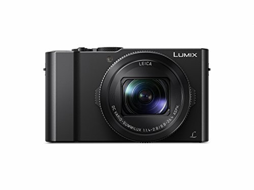 Panasonic DMC-LX15EG-K Lumix LX15 Fotocamera Digitale Compatta, Wi-Fi, Nero