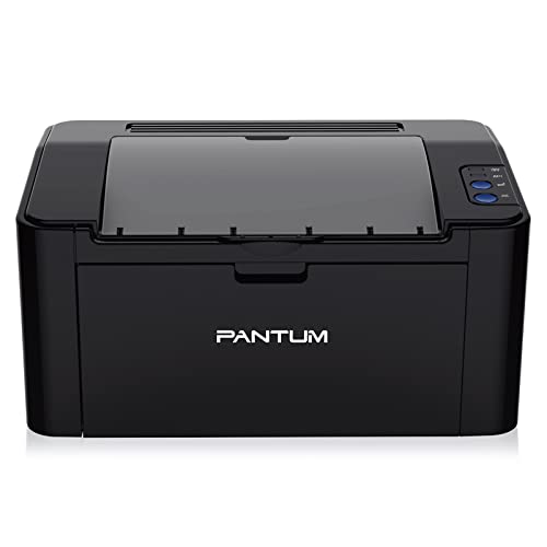 Pantum P2502W Stampante Laser Wifi Bianco e Nero,Stampa Fronte e Retro Manuale 22 ppm, USB,Compatta a Funzione Singola per Casa Piccola Ufficio
