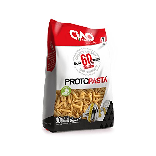 Pasta Proteica 300 gr (6x50 gr) - PENNE RIGATE - Altissimo contenuto di proteine (60%) - SP600