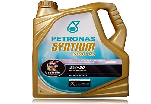 Petronas Syntium 5000 XS olio da motori sintetico 5W30, in bottiglia da 5 l