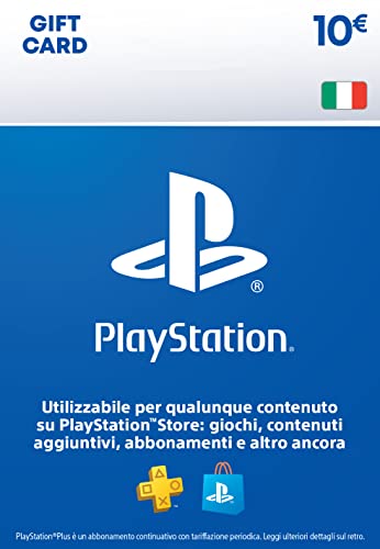 PlayStation Store Gift Card 10 EUR | Ricarica Portafoglio PSN | Account italiano | PS5 PS4 Codice download