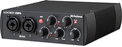 PreSonus AudioBox USB 96 - Edizione del 25 ° Anniversario Interfaccia Audio con Software