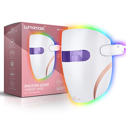 Project E Beauty Lumamask | Photon LED Mask Light Therapy Rughe Rimozione macchie acne Ringiovanimento della pelle