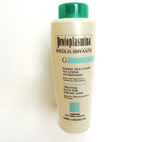Protoplasmina Shampoo Riequilibrante Bagno Trattante Anti-Grasso G 1000ml Formula Specifica Sebo-normalizzante