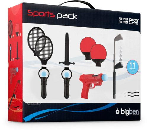 PS3 Move Pack 11 accessori sport Bigben