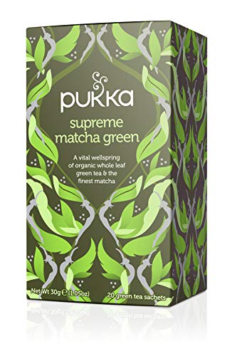 Pukka Supreme Matcha Green Tè, Confezione da 20 Filtri...