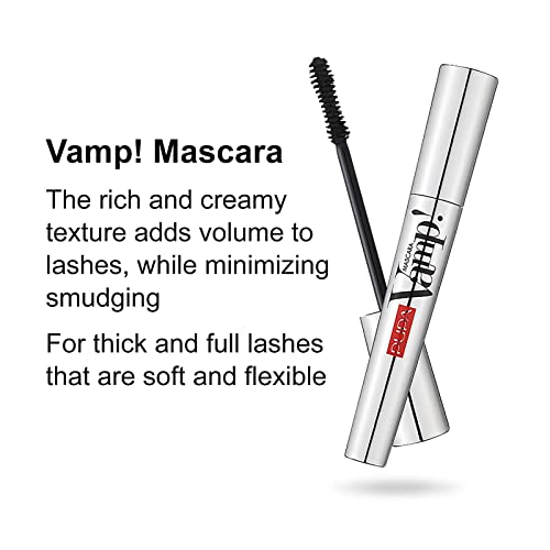 Pupa Milano - Mascara Vamp Nr. 100 Extra Black - 9 ml...