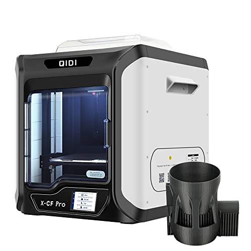 QIDI TECH X-CF Pro FDM Stampante 3D , alta precisione e stampa veloce, dimensioni di stampa super grandi 300 x 250 x 300 mm