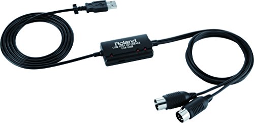 Roland UM-ONE mk2 Interfaccia MIDI USB, alimentazione dal bus USB, compatibile con Mac PC iPad Apple iPad camera connection kit