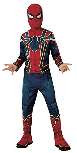 Rubie s (700659-M) Costume Iron Spider Endgame Classic, Bambino, Rosso Blu, M (5-7 anni)