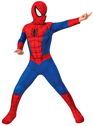 Rubie s 702072 - Costume Spiderman Classic, Bambino, Multicolore, M (5-7 anni)