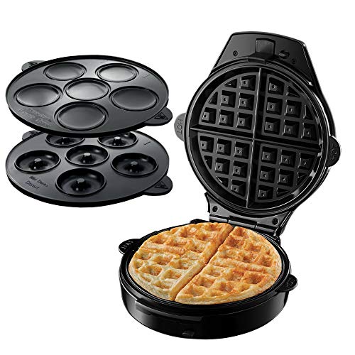 Russell Hobbs Waffle Maker, Ciambelle e Cupcake, 900 W, Piastre ant...