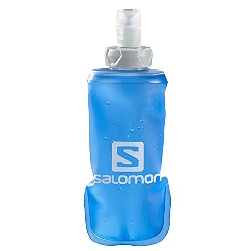 Salomon Soft Flask, Borraccia Unisex da 150ml con 28mm di Diametro Perfetto per Corsa, Escursionismo, Sci e Snowboard, Blu Blue