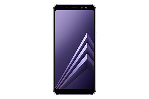 Samsung Galaxy A8 (2018) Smartphone, Orchid Gray, 32GB espandibili, Dual sim [Versione Italiana]