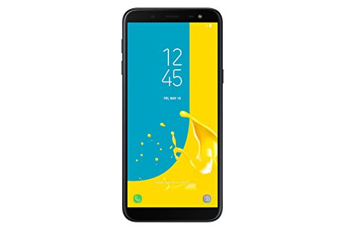Samsung Galaxy J6 (2018) Smartphone, Nero, 32 GB Espandibili, Processore Octa-core, 1,6 GHz, Dual Sim [Versione Italiana]
