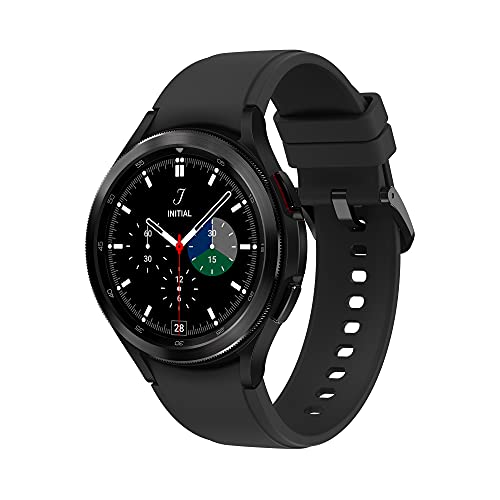 Samsung Galaxy Watch4 Classic LTE 46mm SmartWatch Acciaio Inox, Ghiera Rotante, Monitoraggio Benessere, Fitness Tracker, Nero (Black), 2021 [Versione Italiana]