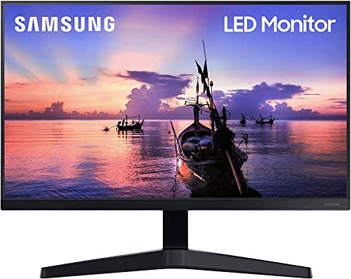 Samsung Monitor LED T35F (F24T352), Flat, 24 , 1920 x 1080 (Full HD), IPS, Bezeless, 75 Hz, 5 ms, FreeSync, HDMI, D-Sub, Eye Saver Mode, Dark Blue Grey