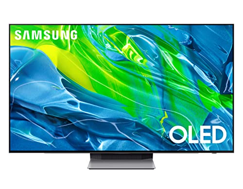 Samsung TV OLED QE55S95BATXZT, Smart TV 55” Serie S95B, OLED, Alexa e Google Assistant Integrata, Eclipse Silver, 2022, HDMI 2.1, DVB-T2