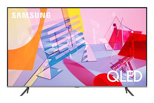 Samsung TV QE43Q64TAUXZT Serie Q60T Modello Q64T QLED Smart TV 43 , con Alexa integrata, Ultra HD 4K, Wi-Fi, Silver, 2020, Esclusiva Amazon