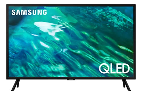 Samsung TV QLED QE32Q50AAUXZT, Smart TV 32  Serie Q50A, QLED, Alexa integrato, Nero, 2021, DVB-T2 [Efficienza energetica classe G]