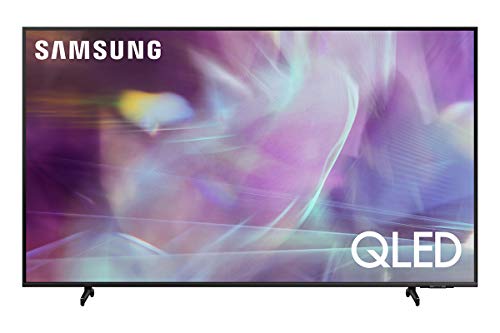 Samsung TV QLED QE75Q65AAUXZT, Smart TV 75  Serie Q60A, Modello Q65A, QLED 4K UHD, Alexa integrato, Grey, 2021, DVB-T2 [Escl. Amazon][Efficienza energetica classe E]